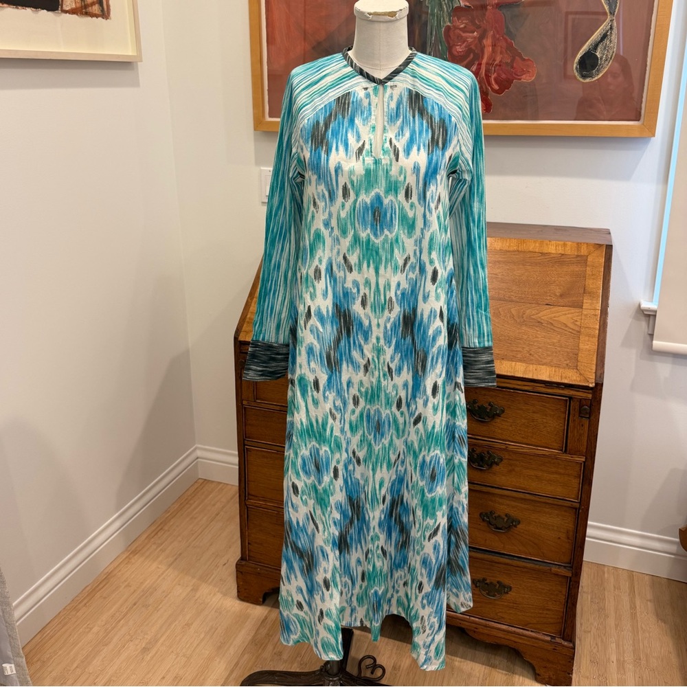 D’ASCOLI Aarna Dress - Aqua